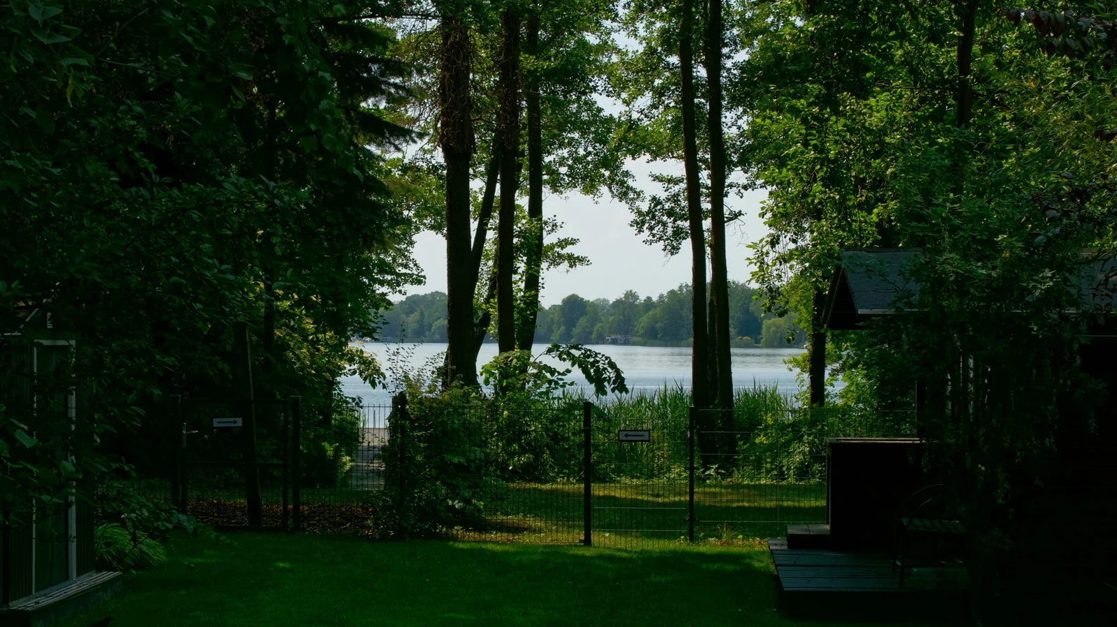 Naturnaher Garten am Haus in Kablow